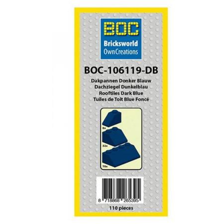 BOC-106119-DB Dakpannen set Donker Blauw