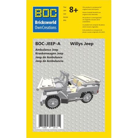 BOC-JEEP-A Willys Jeep Ambulance versie