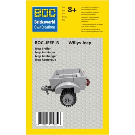 BOC-JEEP-B Willys Jeep Aanhanger