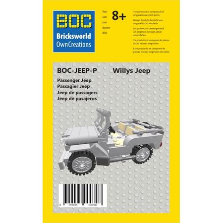 BOC-JEEP-P Willys Jeep Passagier versie