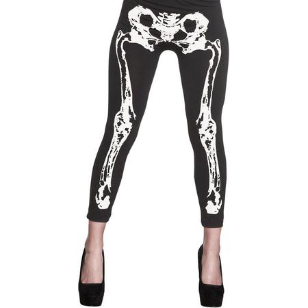BOLAND BV - Legging met botten patronen voor dames - Volwassenen kostuums