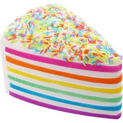 Flightmode- Squishies Rainbow Cake Squeeze Speelgoed voor stressvermindering, Knijpspeelgoed, Voor Kinderen, Volwassenen (Willekeurige Kleuren, 15 x 10 x 7,6 cm, 1 stuk)