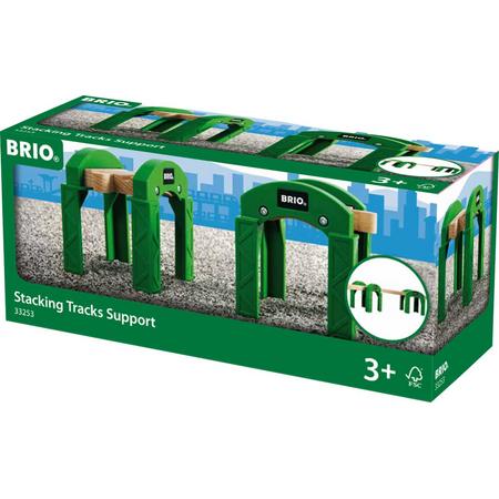 BRIO Groene spoorbrug pijlers - 33253