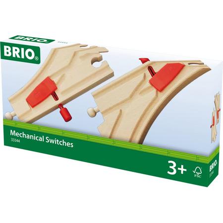 BRIO Mechanische spoorwissels - 33344