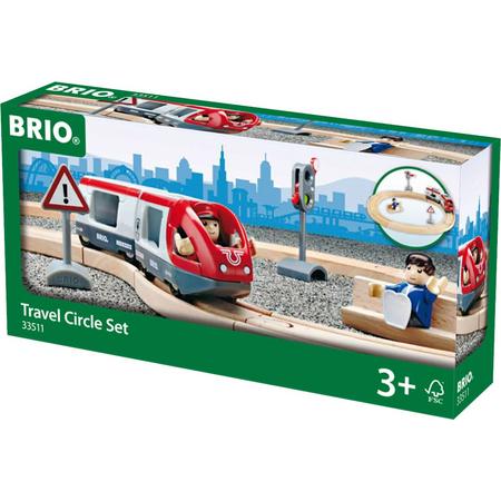 BRIO Set met passagierstrein - 33511