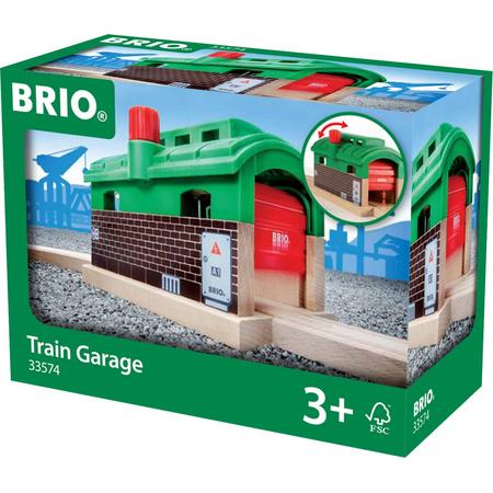 BRIO Treingarage met roldeuren - 33574
