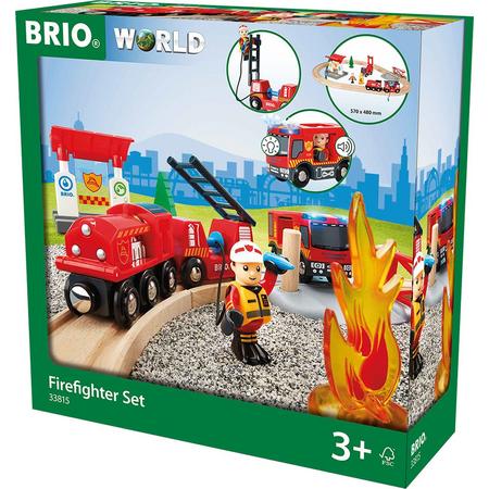 BRIO Treinset bij de brandweer - 33815