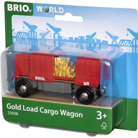 BRIO Vrachtwagon met goudlading
