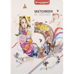 Bruynzeel Creatives Schetsboek 21 x 29,7 cm, 140 g/m2, 80 vellen