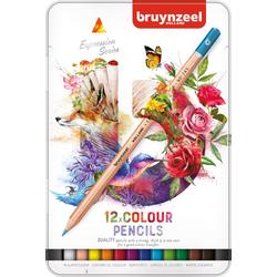 Bruynzeel Expression blik 12 kleurpotloden