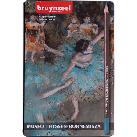 Bruynzeel Thyssen-Bornemisza blik 12 pastelpotloden - Swaying Dancer / Dancer in Green