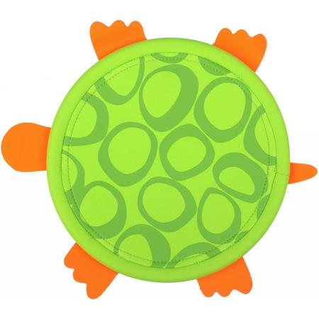 Bs Toys Frisbee 21,5 Cm Schildpad Groen/oranje