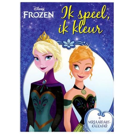 Disney Frozen Kleurboek en Speelboek Inlusief Kalender