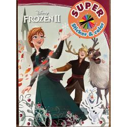 Frozen disney kleurboek met stickers