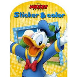 Mickey&Friends sticker & color boek