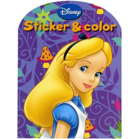 Princessen sticker & color boek