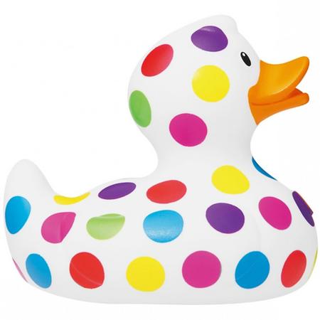 Luxury MINI POP DOT DUCK van Bud Duck: Mooiste Design badeend ter Wereld