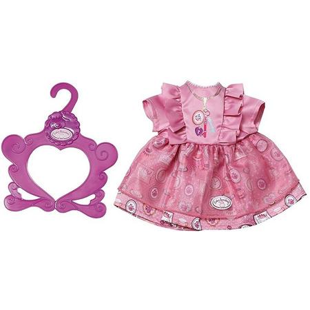 Baby Annabell Kledingset Day Dress Voor Pop Grijs/roze 3-delig