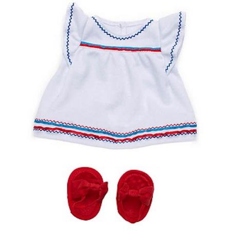 Baby Stella kledingset - Jurkje met sandaaltjes