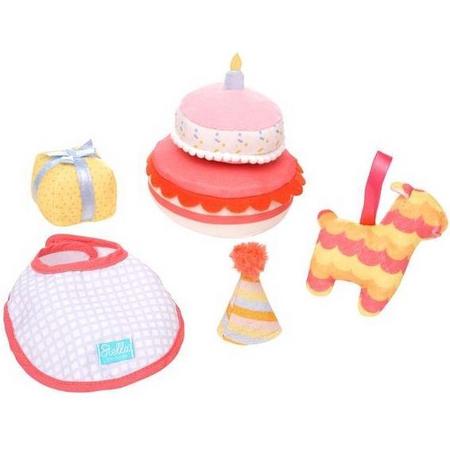 Baby Stella poppenaccessoire Birthday party set