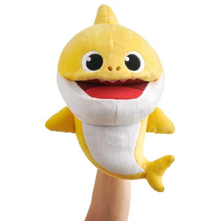 Baby Shark - Baby Shark - handpop met tempo controle - Interactieve Knuffel