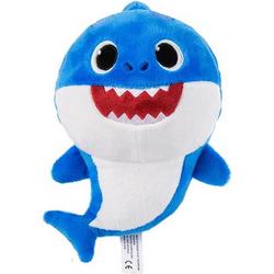 Baby Shark pluche knuffel blauw karakter daddy 20 cm - Kinder speelgoed dieren