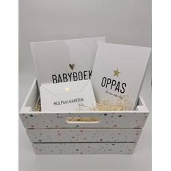 baby boekjes met geschenk verpakking duurzaam en herbruikbaar
