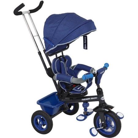 Multifunctionele Driewieler Blauw - Babymix Rider
