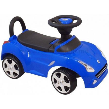 Super race loopauto blauw