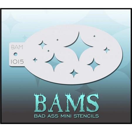 Bad Ass BAM stencil 1015