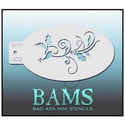 Bad Ass BAM stencil H02