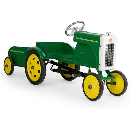 Baghera Little Farmer Trapauto Tractor & Aanhangwagen