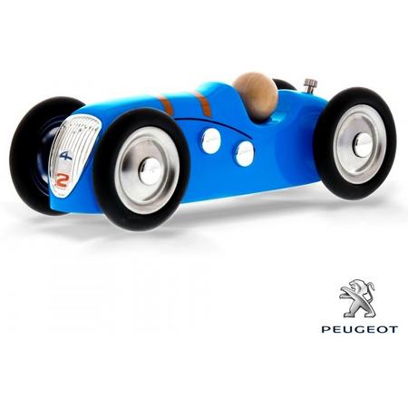 Baghera Retro Speelgoedauto Peugeot 402 Coupe Blue