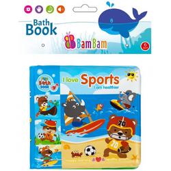 Badboek voor baby / peuter - Water speelgoed boekje - sport