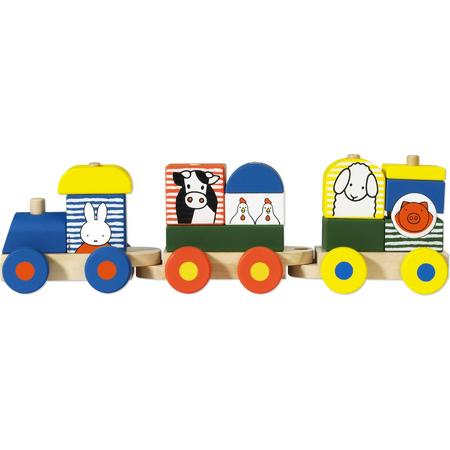 Bambolino Toys - Nijntje - Trein met blokken