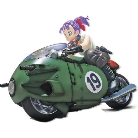 Bandai Dragon Ball Bouwpakket Bulmas Motorcycle Nr.19 Groen