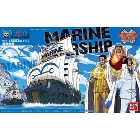 Bandai Grand Ship Collection Marine Warship - One Piece