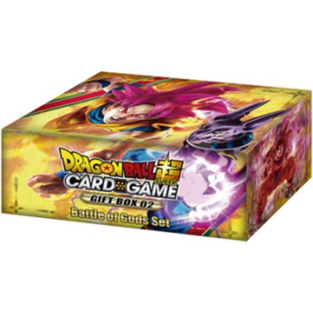 Dragon Ball SCG Gift Box 02 Battle of Gods Set - 6 Booster Packs - 1 Limited Edition Promo Card - DBS - Dragonball Super TCG