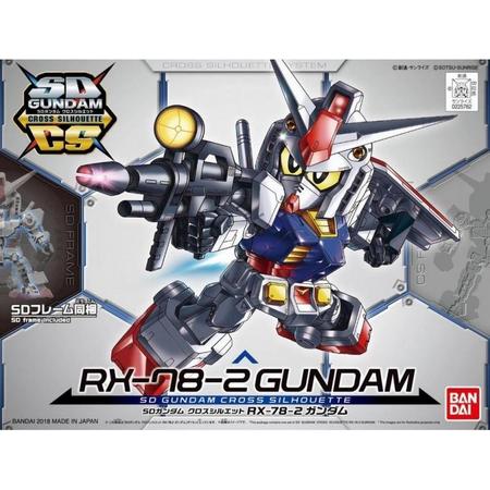 GUNDAM - SD Cross Silhouette RX-78-2 Gundam - Model Kit
