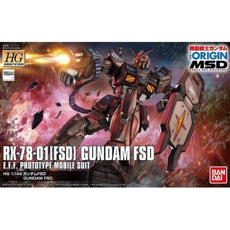GUNDAM The Origin - Model Kit - HG 1/144 - Gundam FSD
