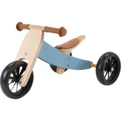 Bandits & Angels houten loopfiets Smart bike 4in1 petrol blauw - 1 jaar
