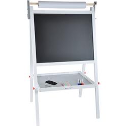 Krijtbord en whiteboard wit