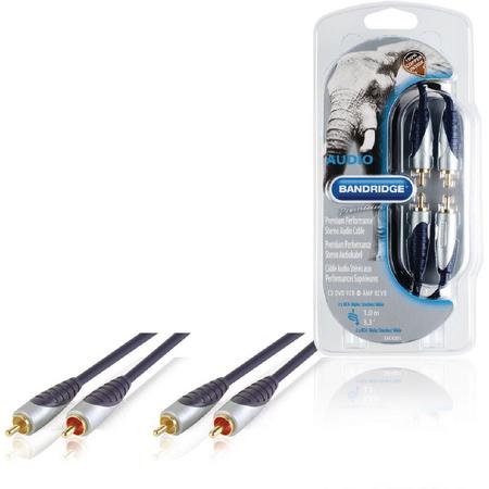 Bandridge - RCA kabel - 1 meter