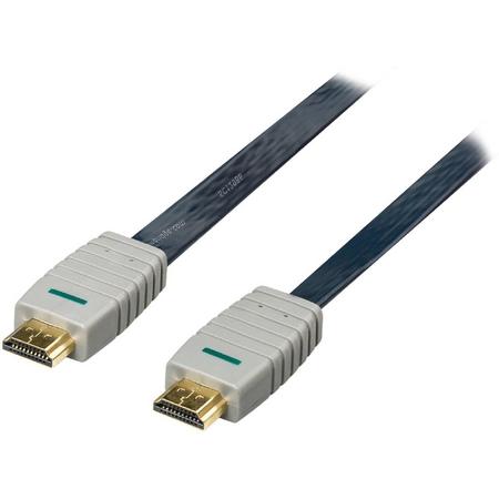 Bandridge BVL1615 HDMI kabel 15 m HDMI Type A (Standard) Blauw, Grijs