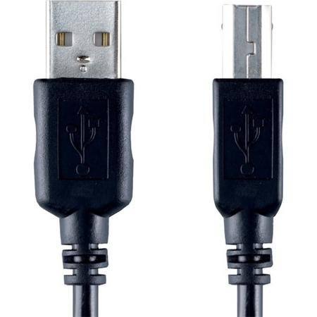 Bandridge USB 2.0 A Male naar USB 2.0 B Male - 4.5 m