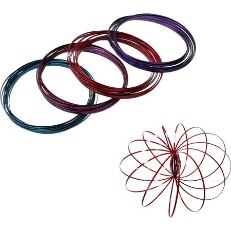 Banzaa Magic 3D Flow Rings set Multi Color 4 stuks