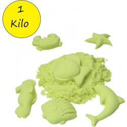Kinetisch   1 Kilo – Magisch Speelzand – Magic Sand – Groen