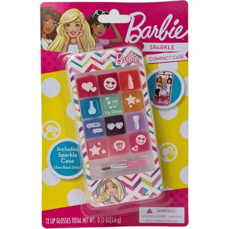 Barbie - Sparkle Compact Case - Kindermake-up - Geschenkset - 3.6 gr