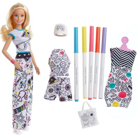 Barbie Crayola Inkleurfashions Caucasian - Barbiepop
