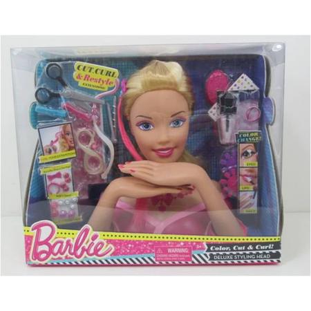 Barbie Deluxe Kaphoofd - Blond
